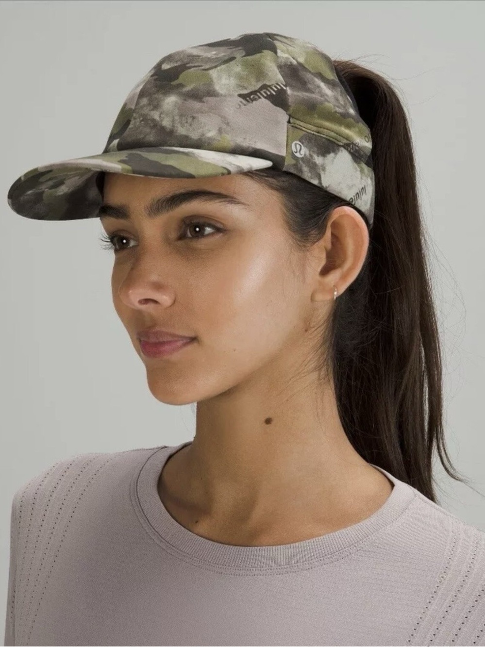 NWT Lululemon Wunder Train Hat Camo Wash
